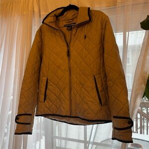 Ralph Lauren Women's Quilted Jacket -Tan